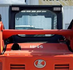 Kubota SVL – Rear Window