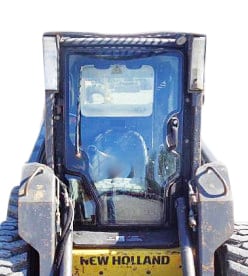 New Holland Windshield: Skid Steer Deluxe Cab